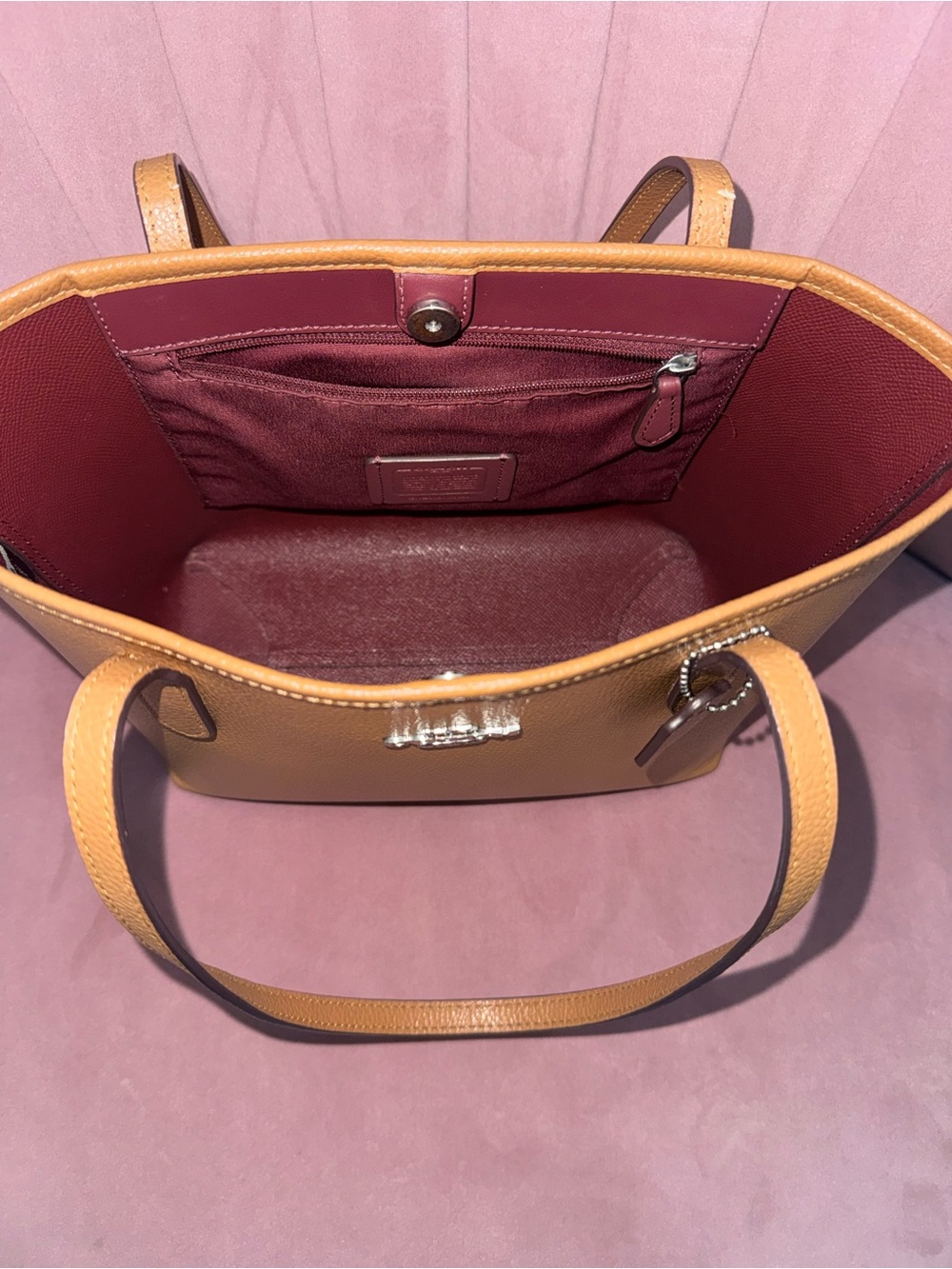 Coach Small City Tote Bag - Picture 3 of 5